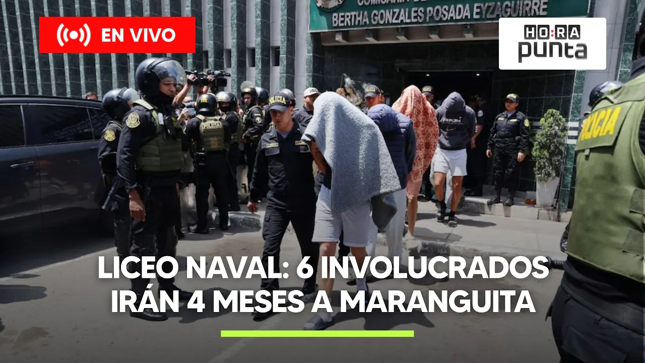 Reproducir: CASO LICEO NAVAL: SEIS ESCOLARES PASAN A MARANGUITA TRAS DENUNCIA | HORA PUNTA