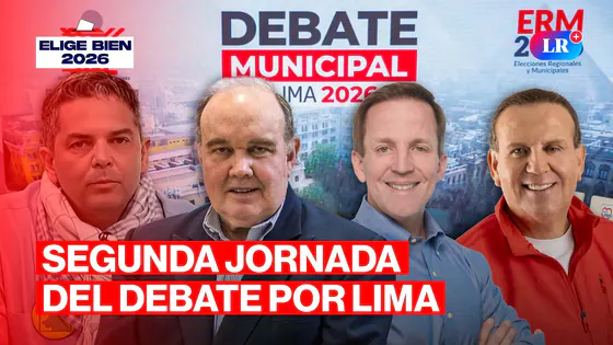 EN VIVO | DEBATE MUNICIPAL 2026: SEGUNDA JORNADA DE CANDIDATOS A LA ALCALDÍA DE LIMA