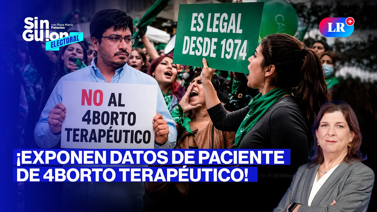 Reproducir: DIPUTADO DE RENOVACIÓN POPULAR SE OPONE A ABORTO TERAPÉUTICO | SIN GUION CON ROSA MARÍA PALACIOS