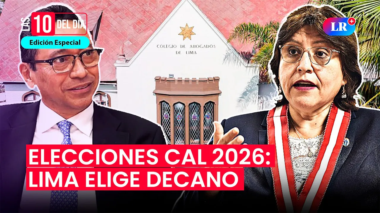 Reproducir: 🔴 EN VIVO| Se elige al nuevo DECANO del COLEGIO DE ABOGADOS  para el periodo 2026-2027| #las10deldía