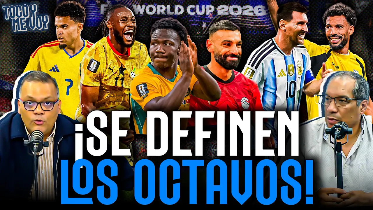 Reproducir: 🔥⚽ #ENVIVO | ¡SE DEFINEN LOS ÚLTIMOS CRUCES DE OCTAVOS! ¿HAY SORPRESAS? #TYMV