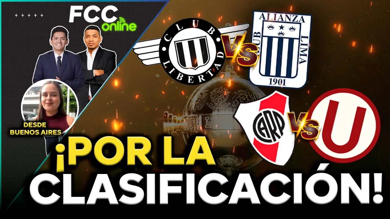 Reproducir: 🔴#ENVIVO ALIANZA LIMA Y UNIVERSITARIO VAN POR LA HAZAÑA DE VISITA EN LA LIBERTADORES #FCCONLINE