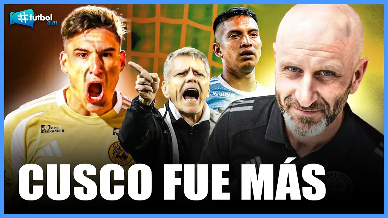 Reproducir: Cusco FC venció a Cristal y se metió a la fase de grupos de la Libertadores | #Fútbol A.M. 15/12/25