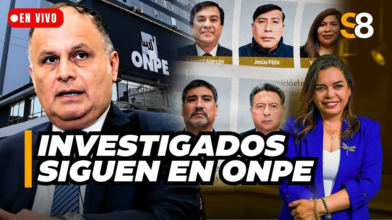 Reproducir: 🟡 ONPE MANTIENE A FUNCIONARIOS SEÑALADOS POR CONTRALORÍA POR IRREGULARIDADES | S8