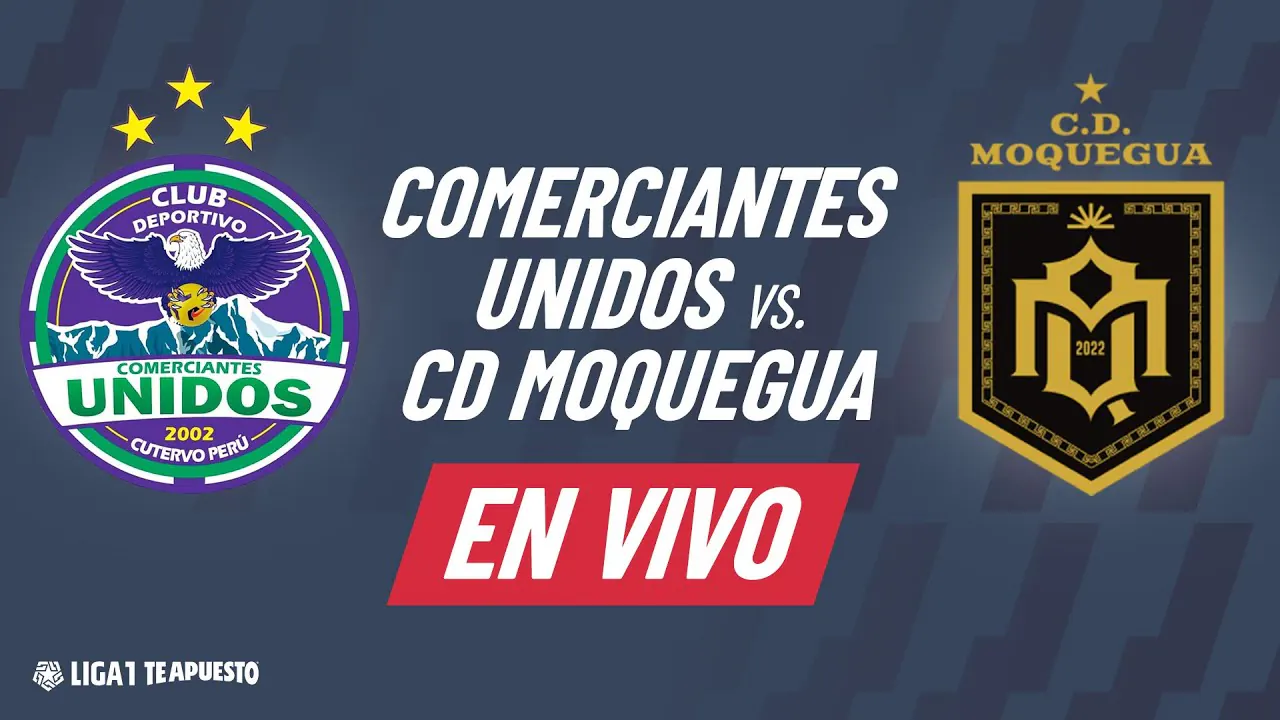 Reproducir: 🔴Comerciantes Unidos vs CD Moquegua EN VIVO: mira el partido por la fecha del Torneo Apertura 2026