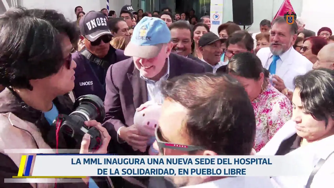 Reproducir: Inauguración de la nueva sede del Hospital de la Solidaridad | 9 de octubre.