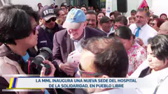 Inauguración de la nueva sede del Hospital de la Solidaridad | 9 de octubre.