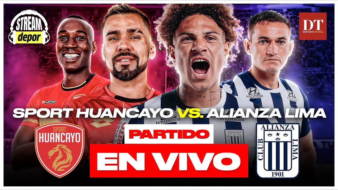 Reproducir: SPORT HUANCAYO vs. ALIANZA LIMA | FECHA 1 LIGA 1 - EN VIVO desde Huancayo | El Comercio