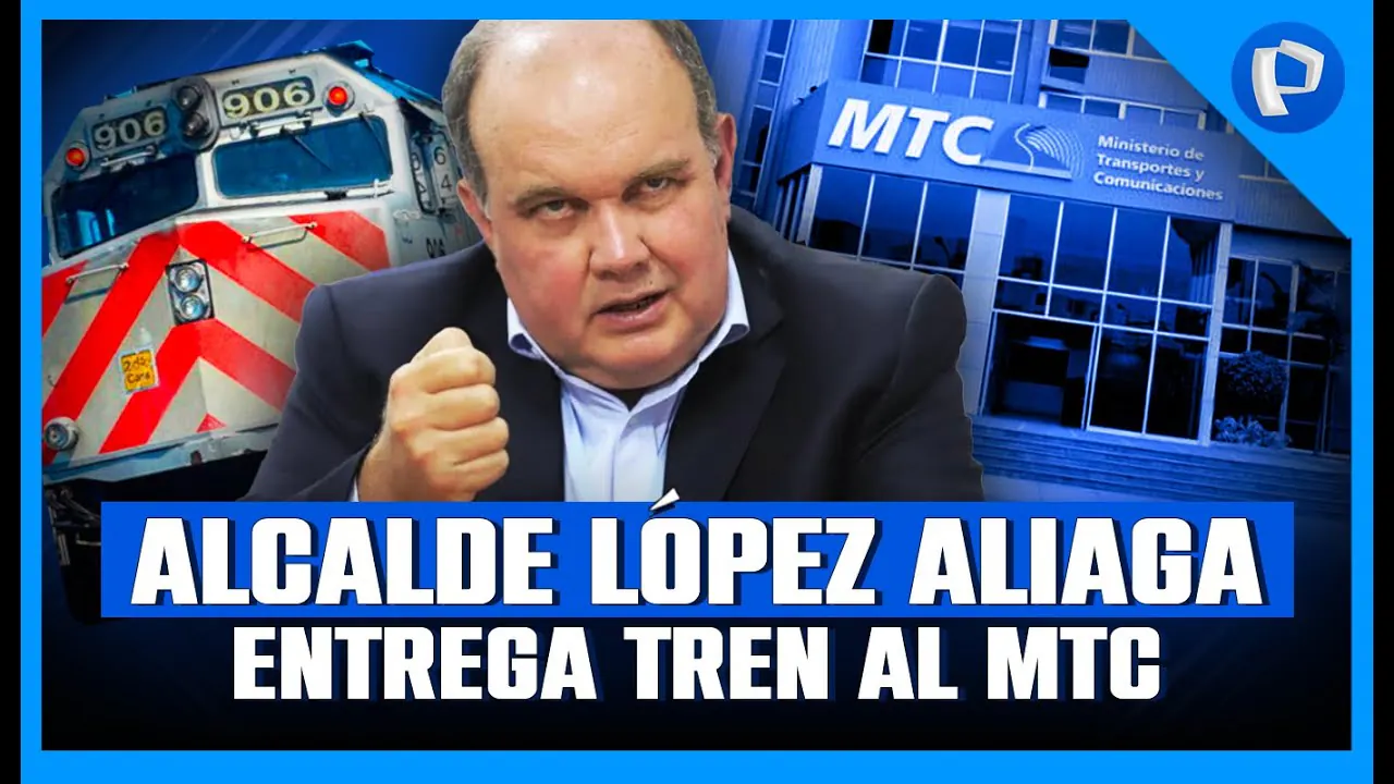 Reproducir: 🚆💥 López Aliaga cede tren Lima–Chosica al MTC pero lanza fuerte advertencia ⚡ #PanamericanaDigital