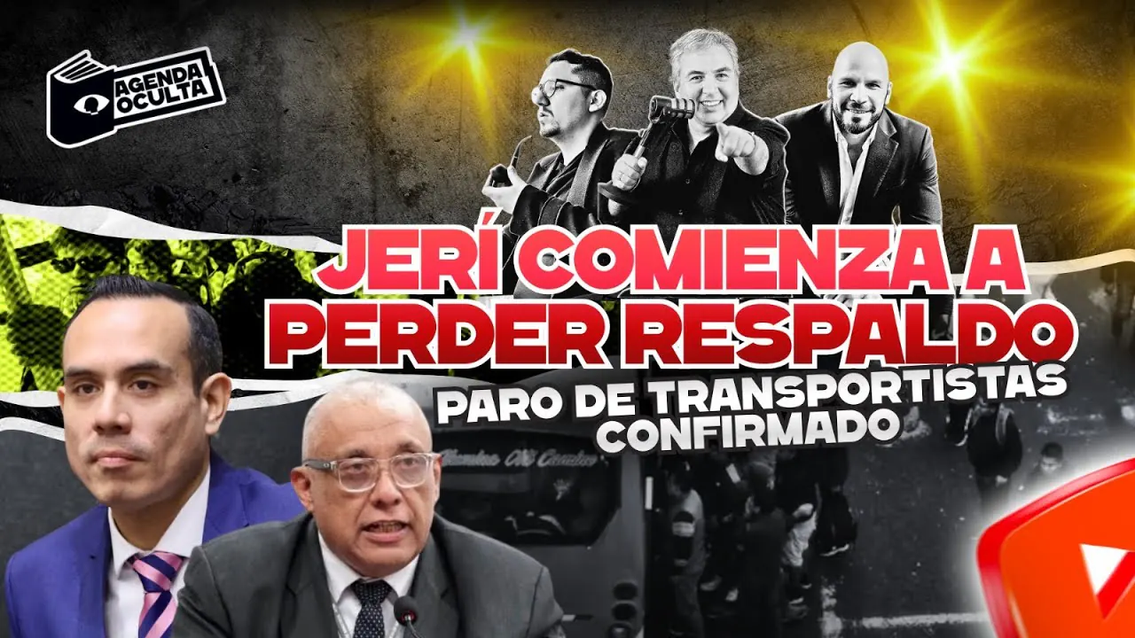 Reproducir: JERÍ COMIENZA A PERDER RESPALDO - AGENDA OCULTA