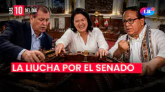 BANCADAS SE DISPUTAN PRESIDENCIA DE MESA DIRECTIVA EN EL SENADO #las10deldía