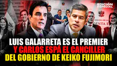 #EnVivo Luis Galarreta es el premier del primer gabinete de Keiko Fujimori
