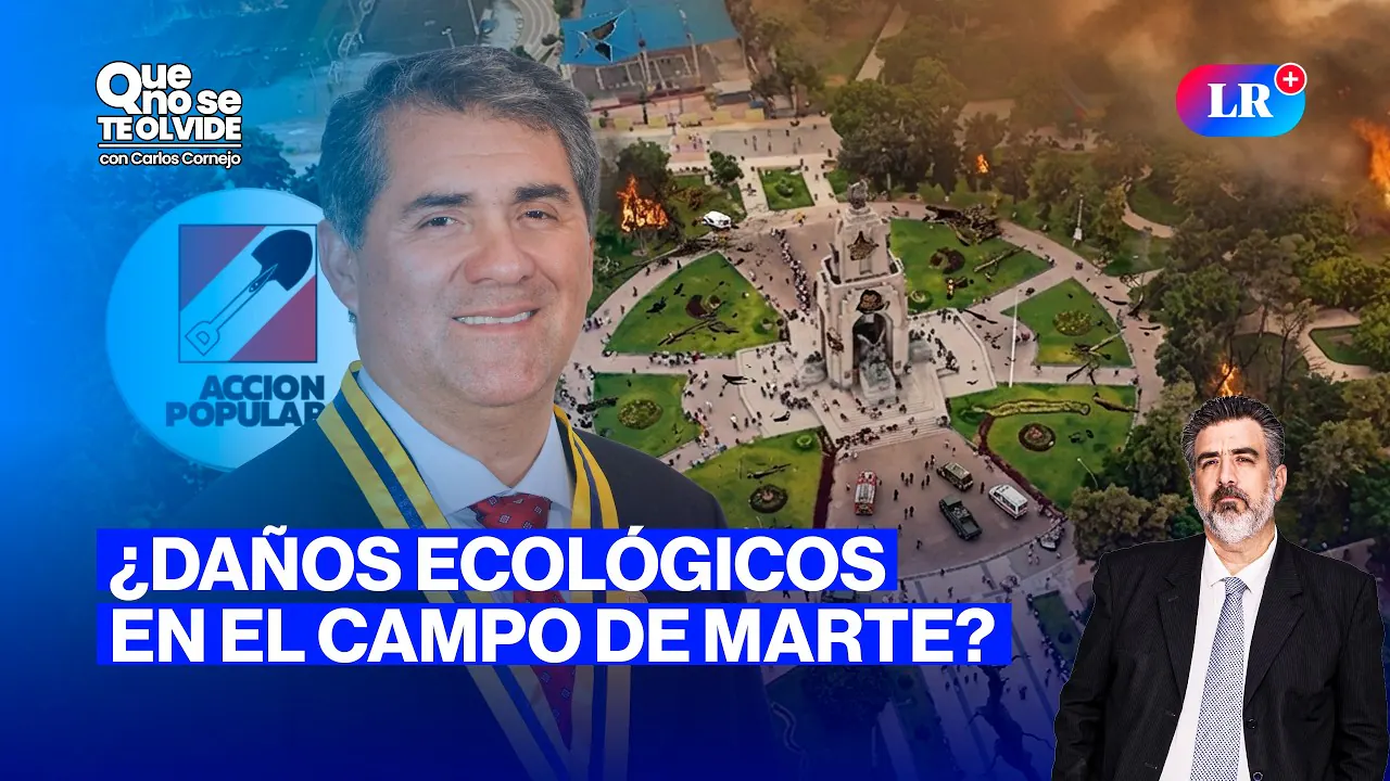 Reproducir: ¿QUÉ OCURRE EN CAMPO DE MARTE? ENTREVISTA A CANDIDATO DE JESÚS MARÍA | QUE NO SE TE OLVIDE