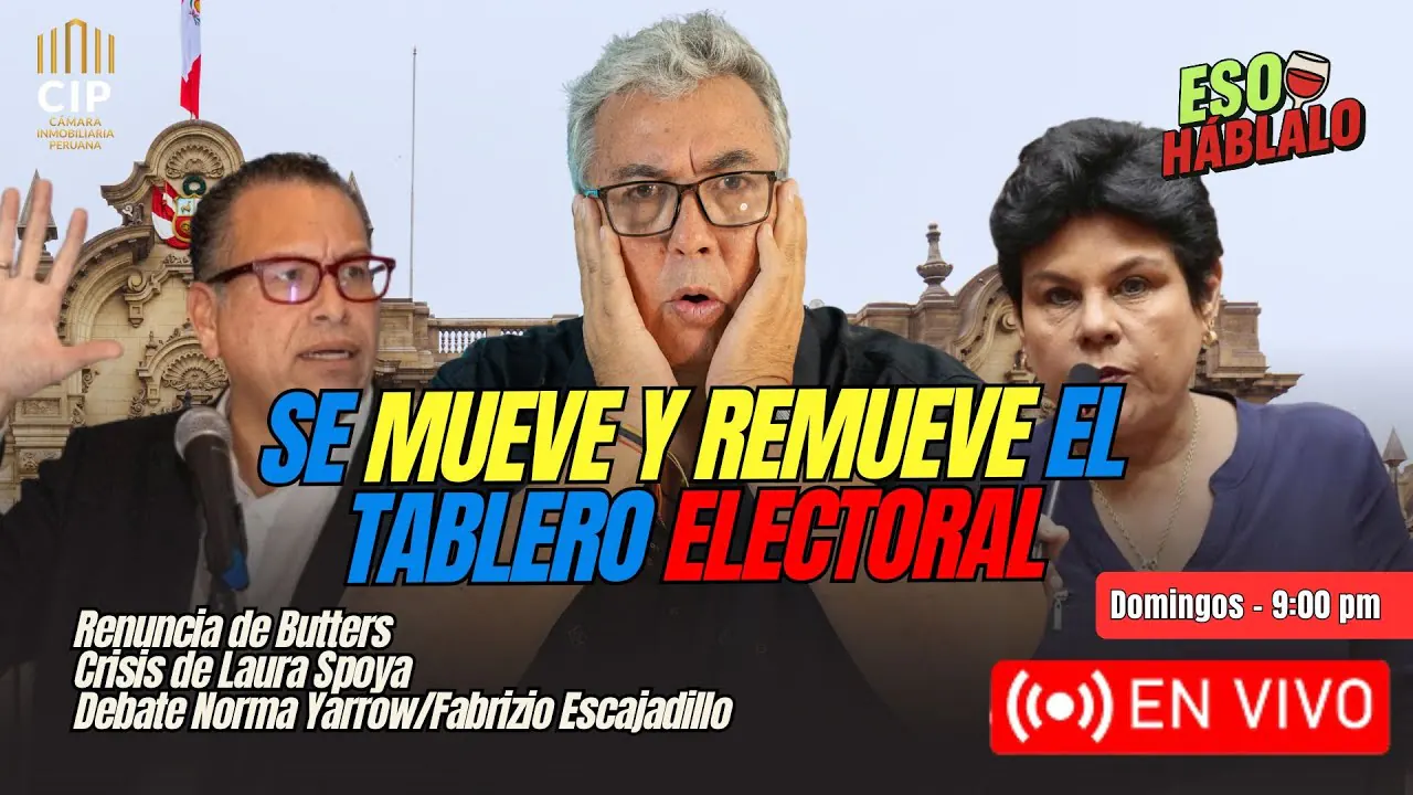 Reproducir: Se mueve y remueve el tablero electoral I Renuncia de Butters I Norma Yarrow y Fabrizio Escajadillo