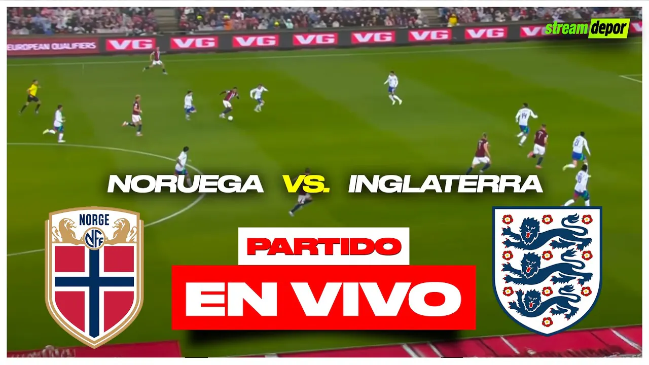 Reproducir: INGLATERRA vs NORUEGA EN VIVO MUNDIAL 2026 | Stream Depor