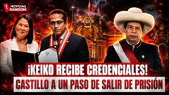 ¡KEIKO RECIBE CREDENCIALES! I CASTILLO A UN PASO DE SALIR DE PRISIÓN - NOTICIAS RANDOM