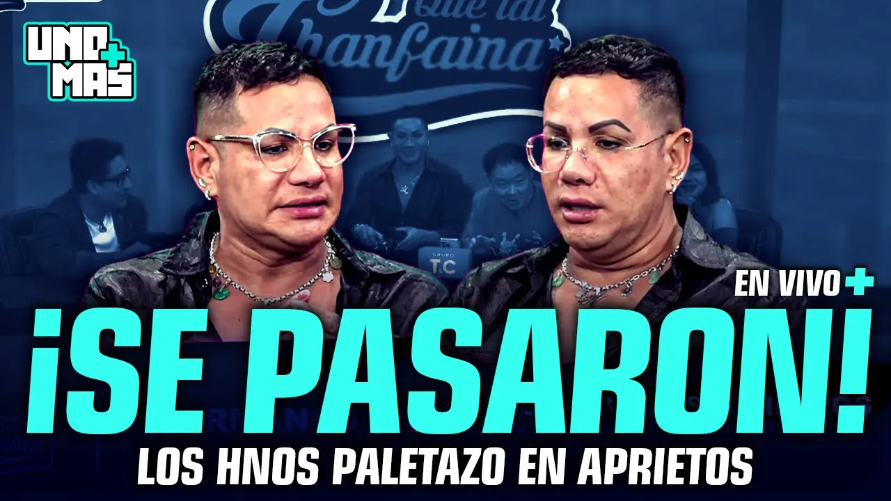 Reproducir: HERMANOS PALETAZO EN APRIETOS | UNO MÁS #ENVIVO