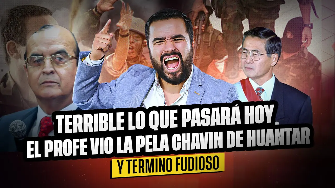 Reproducir: EL PROFE VIO LA PELA CHAVIN DE HUANTAR Y TERMINO FUDIOSO