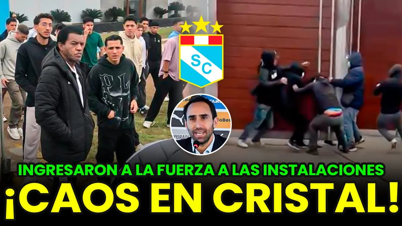 Reproducir: CESAR URIBE EN CONFERENCIA, SUPUESTOS HINCHAS DE SPORTING CRISTAL INGRESAN A LA FUERZA A LA FLORIDA