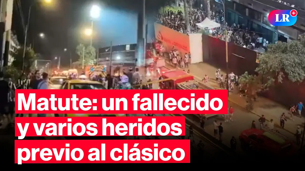 Reproducir: 🔴 Tragedia en Matute: un fallecido y varios heridos previo al clásico l #EnVivoLR
