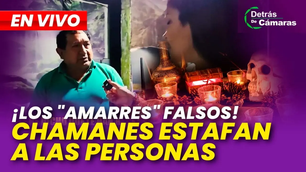 Reproducir: 🔴 EN VIVO | CUIDADO CON LOS FALSOS CHAMANES | DETRÁS DE CÁMARAS – Panamericana TV