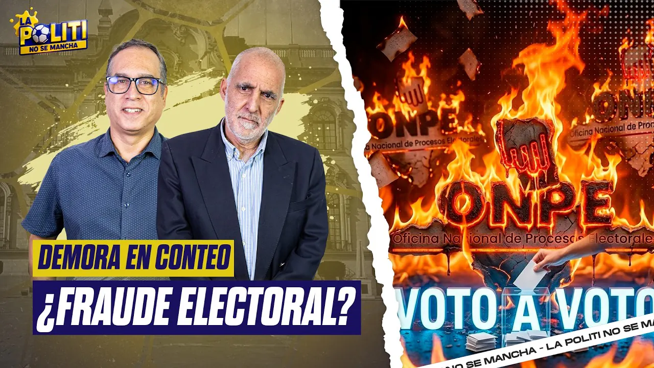 Reproducir: [POLITI] ¿SE DEMORA EL CONTEO ELECTORAL… O ESTAMOS ANTE UN POSIBLE FRAUDE?🔥