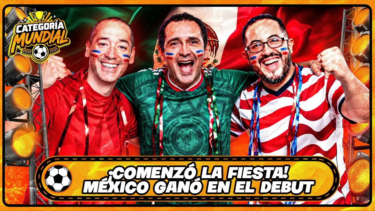 Reproducir: 🔴 ARRANCÓ LA FIESTA | MÉXICO VENCIÓ A SUDÁFRICA | CATEGORÍA MUNDIAL ⚽️