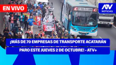 De 5 a 7 | ¡MÁS DE 70 EMPRESAS DE TRANSPORTE ACATARÁN PARO ESTE 2 DE OCTUBRE! - ATV+
