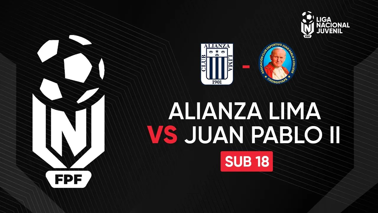 Reproducir: 🔴 EN VIVO | ALIANZA LIMA VS JUAN PABLO II | LIGA NACIONAL JUVENIL | SUB 18