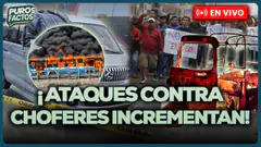 #ENVIVO | Atentados golpean al transporte público #PUROSFACTOS