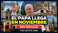 Confirmado: el papa León XIV llega al Perú en noviembre | Gobierno ordena reorganizar Midagri