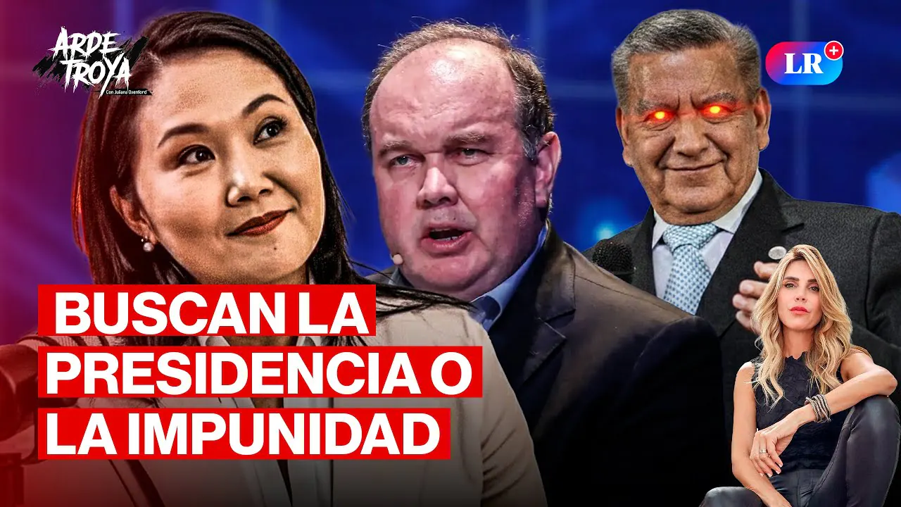 Reproducir: CANDIDATOS INVESTIGADOS RUMBO A PALACIO Y JERÍ NIEGA LEY PROCRIMEN | ARDE TROYA CON JULIANA OXENFORD