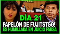 Pedro Castillo! Se cae la farsa de la cara a los peruanos JUICIO "FARSA" DÍA 21