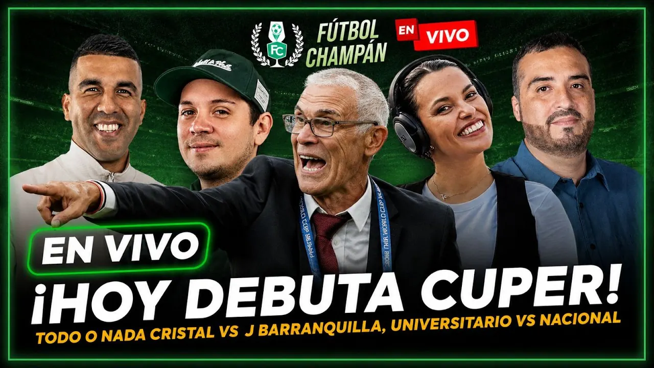 Reproducir: FÚTBOL CHAMPÁN: LLEGA EL DEBUT DE CUPER | SC Y U ALISTAN VARIANTES EN LAS ALINEACIONES POR LA COPA