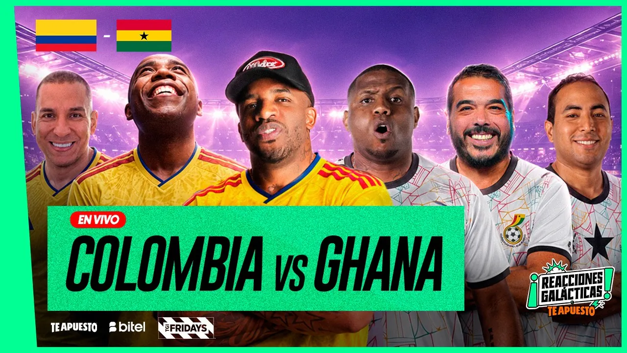 Reproducir: COLOMBIA VS GHANA EN VIVO | REACCIONES JEFFERSON FARFÁN, CUTO GUADALUPE Y PEÑA, BONATTI PACHECO