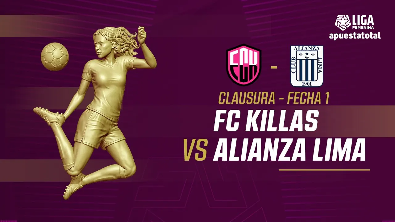 Reproducir: 🔴 EN VIVO | FC KILLAS VS ALIANZA LIMA | LIGA FEMENINA | CLAUSURA FECHA 1