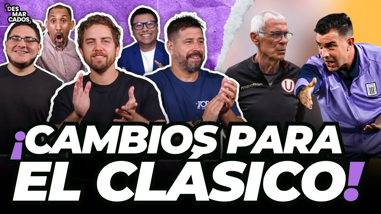 Reproducir: LAS CARTAS DE CÚPER Y GUEDE PARA EL CLÁSICO: ¿QUISPE Y CANTERO SE METEN A LOS ONCES? - #DESMARCADOS