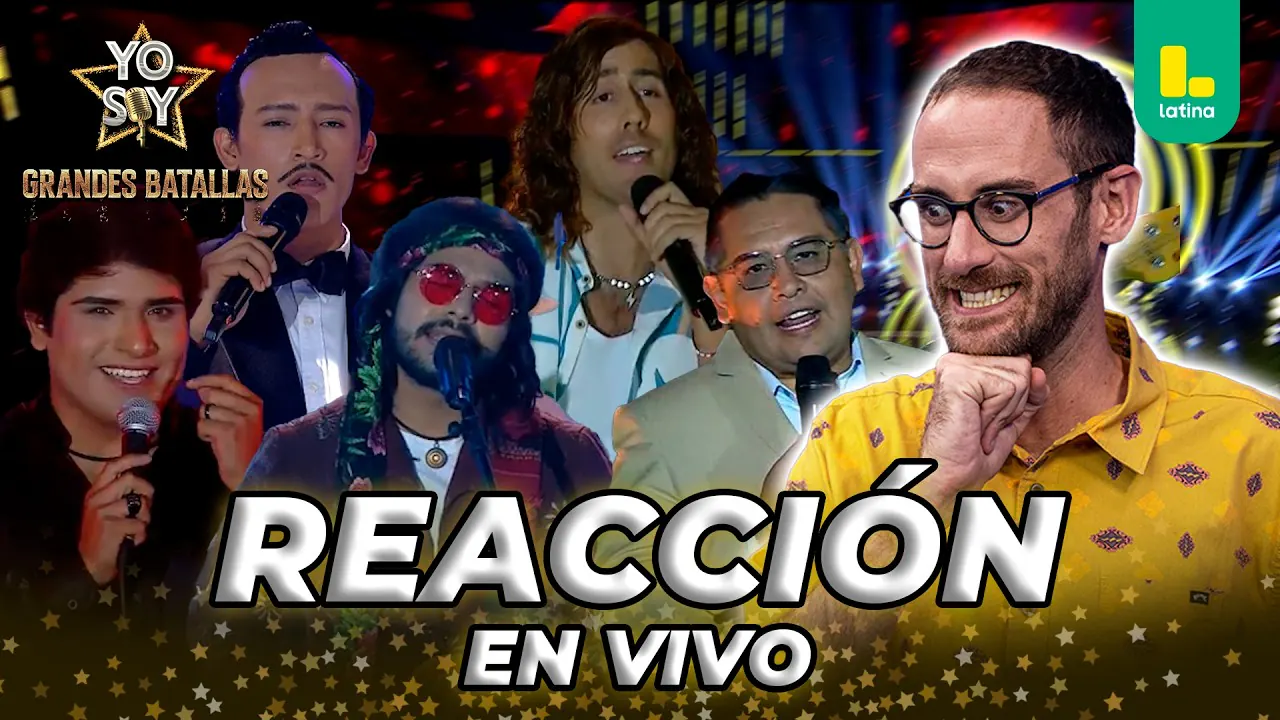 Reproducir: 🟡 REACT YO SOY GRANDES BATALLAS 2026 - LUNES 27 DE ABRIL | LATINA EN VIVO
