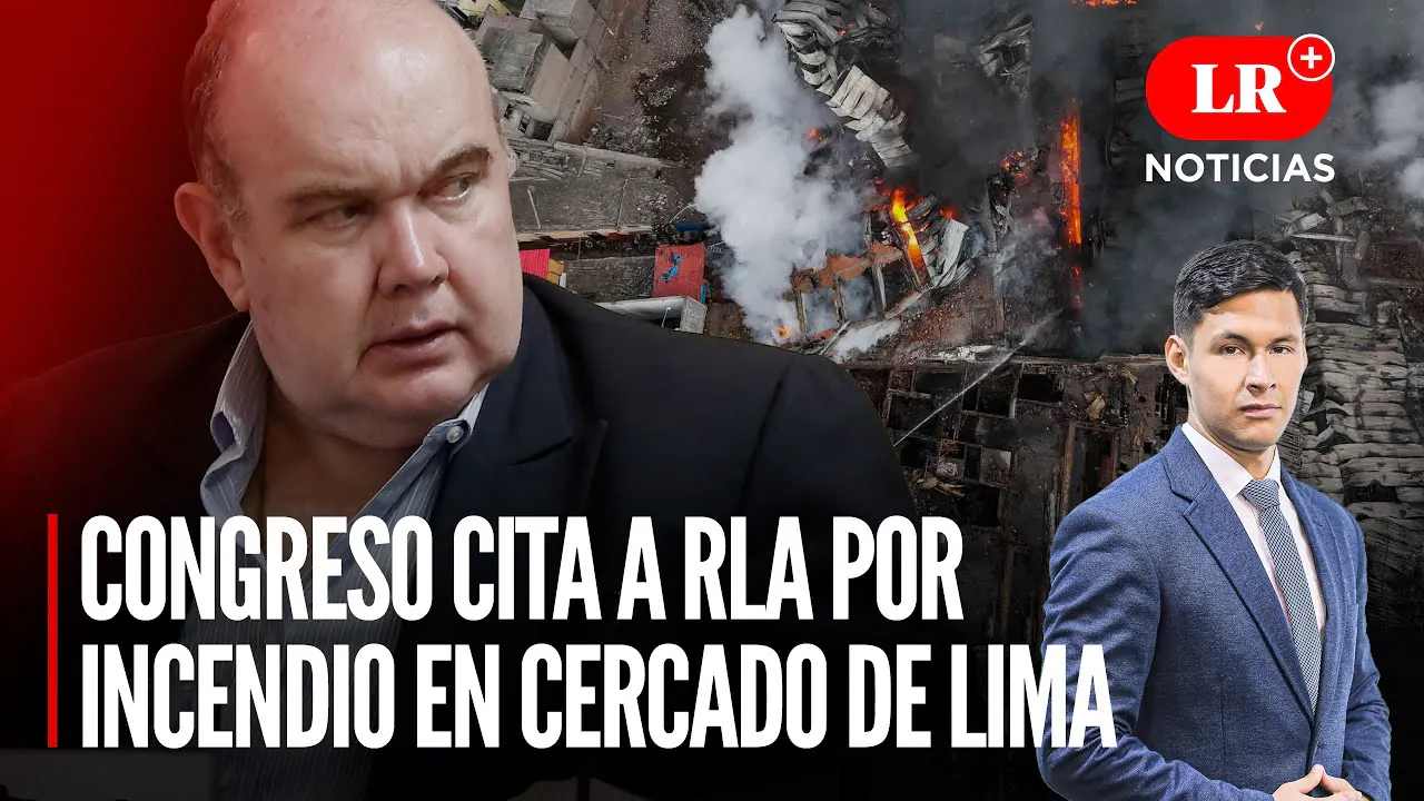 Reproducir: Incendio en Cercado de Lima: Congreso cita a Rafael López Aliaga por licencias | LR+ Noticias
