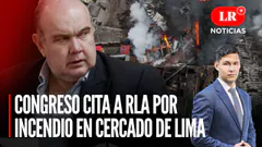 Incendio en Cercado de Lima: Congreso cita a Rafael López Aliaga por licencias | LR+ Noticias