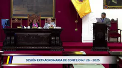 Sesión Extraordinaria de Concejo n.º 26-2025 | 6 de noviembre.