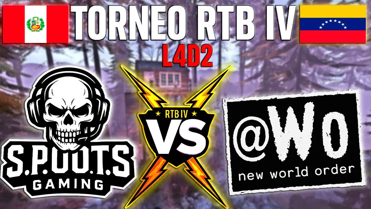 Reproducir: TORNEO RTB IV LEFT 4 DEAD 2 | New World Order VS Los Spoots | Venezuela/Colombia VS Perú |