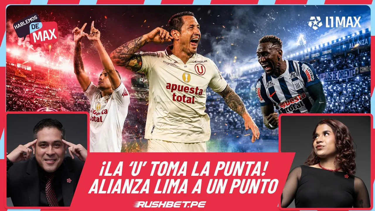 Reproducir: 🔴¡LA ‘U’ TOMA LA PUNTA! ALIANZA LIMA A UN PUNTO | HABLEMOS DE MAX EN VIVO