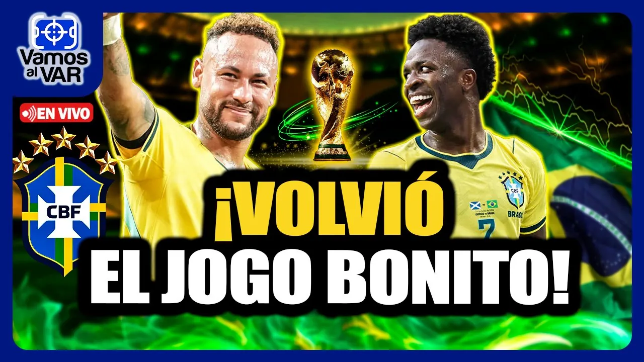 Reproducir: EN VIVO⚡VUELVE LA FANTASÍA: Neymar regresa, Vinicius brilla y Brasil ilusiona en el Mundial | RPP