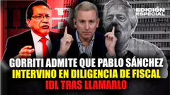 #EnVivo Gorriti admite que tras llamar a Pablo Sánchez este intervino en diligencia de fiscal en IDL