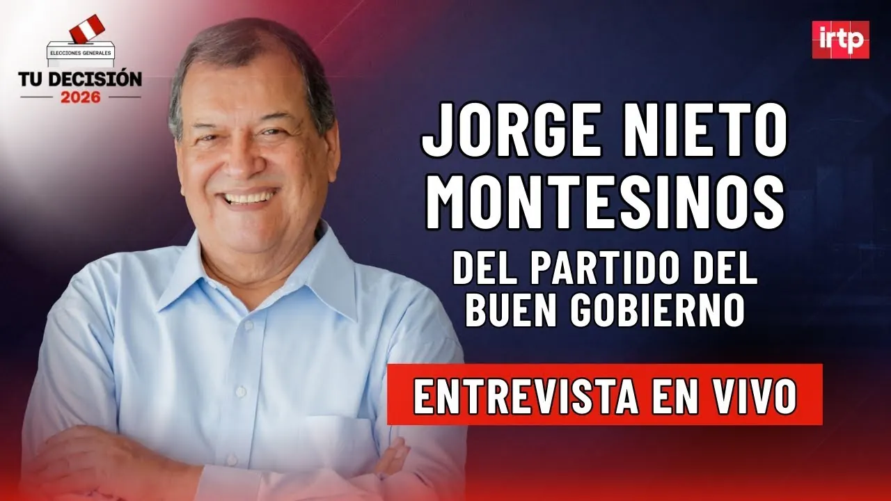 Reproducir: Entrevista a Jorge Nieto Montesinos del Partido del Buen Gobierno | "Tu decisión 2026"