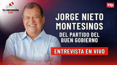 Entrevista a Jorge Nieto Montesinos del Partido del Buen Gobierno | "Tu decisión 2026"