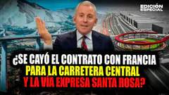#EnVivo ¿Gobierno de Perú anuló contrato con Francia para Carretera Central y Puente Santa Rosa?