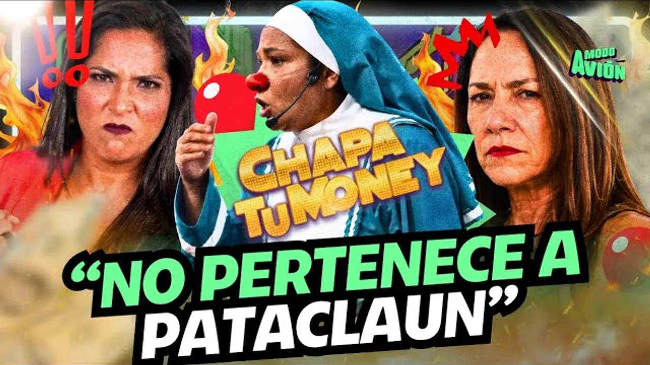 Reproducir: KATIA PALMA VS JULY NATERS: FUERTE CRUCE POR SKETCH DE ¿PATACLAUN? | MODO AVIÓN✈️