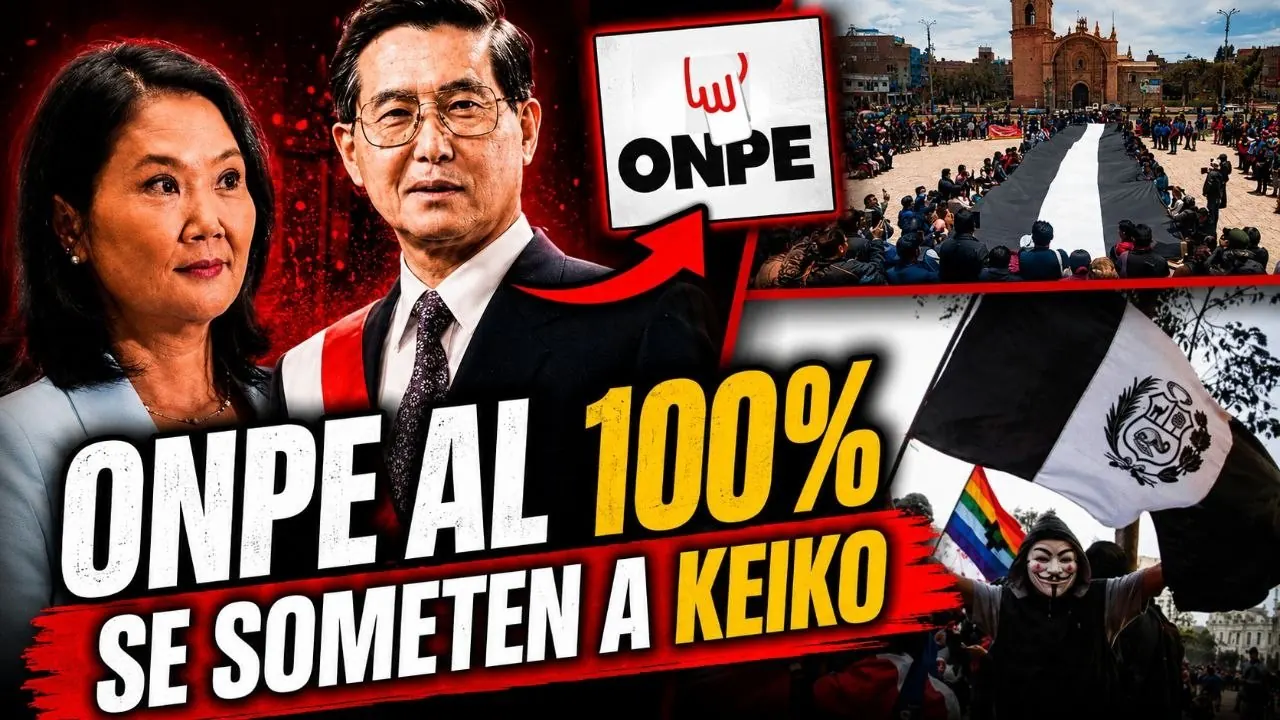 Reproducir: ONPE reconoce a KEIKO:  Presidente | Entrevista internacional a Roberto Sánchez | Fujimori nunca más